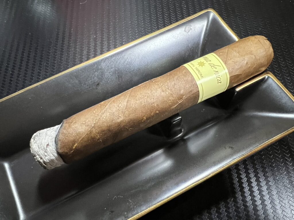 アロマデニカ５０５・ロブストの燃焼状況